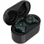 Бездротові Bluetooth навушники Sabbat E12 Ultra Dream Stone c підтримкою aptX чорно-зелені - мініатюра 5