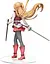 Коллекционная фигурка Sega Мастера Меча Онлайн Асуна Sword Art Online Asuna 21 см S SAO A 21 - миниатюра 3
