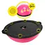Балансировочная платформа (полусфера) Cornix Bosu Ball 58 см с эспандерами Pink XR-0456 - миниатюра 2