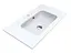 Умивальник Miraggio Della 800 mirasoft 0001070, Білий матовий - мініатюра 4