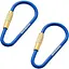 Брелок-карабін Munkees 3201 Mini Link 3x48 mm Dark Blue (1012-3201-DB) - мініатюра 1