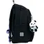 Рюкзак Kite Education 584 Panda Love Чорний (K26-584M-2) - мініатюра 4