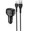 АЗУ Hoco Z36 Leader 2.4A (2USB-A) + кабель USB to MicroUSB - миниатюра 1