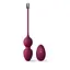 Вагінальні кульки Dorcel Love Balls Plum, вібрації і рухи внутрішньої кульки, пульт ДУ - мініатюра 2