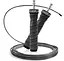 Скакалка швидкісна на підшипниках PowerPlay 4208 Fitness Jump Rope Чорна 3 м (PP_4208_Black) - мініатюра 1