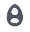 Эрекционное кольцо Dorcel Liquid-Soft Teardrop 7 см серый - миниатюра 3