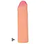 Насадка на пенис Lovetoy Revolutionary 16.5 см телесный - миниатюра 5