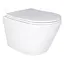 Унитаз подвесной Mixxus Bevel-0303-T3 485x360x365 мм, система смыва Tornado 3.0 MI6703, Белый - миниатюра 1