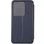 Шкіряний чохол-книжка Classy для Infinix Hot 40i / Spark Go 2024 / Spark 20 Темно-синій - мініатюра 2