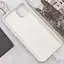 Чохол Epik TPU+Glass Sapphire Midnight Open Camera with MagSafe для Apple iPhone 15 Plus 6.7 Білий/White - мініатюра 3