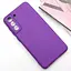 Чехол Lakshmi Silicone Cover Full Camera (A) для Samsung Galaxy S22+ Фиолетовый / Purple - миниатюра 2