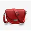 Жіноча шкіряна сумка Kira Червона - мініатюра 1