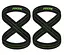 Силовые ремни RDX Gym Lifting 8 Figure Straps Army Green S (WAC-W8AGN-S) - миниатюра 1