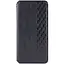 Чохол-книжка шкіряний Getman Cubic (PU) для Samsung Galaxy S23 FE Чорний - мініатюра 1