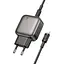 Мережевий зарядний пристрій з кабелем Borofone BAS55A Absolute PD30W+QC3. 0 charger set (C to iP) (EU) чорний - мініатюра 3