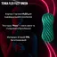 Мастурбатор Tenga Flex Fizzy Green гнучкий, з ігристою стимуляцією та контролем тиску, зелений - мініатюра 2