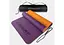 Коврик для йоги и фитнеса EasyFit TPE+TC 6 мм двухслойный + Чехол фиолетовый с оранжевым (EF-1924s-VO) - миниатюра 1