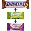 Набор: батончик Snickers с арахисом 50 г +драже Skittles Кисломикс 38 г (132286) + драже Skittles Лесные ягоды 38 г (788406) - миниатюра 1