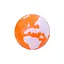 Детский фомовый мяч Bambi MS 4075(Orange) полиуретан, диаметр 6 см - миниатюра 1