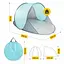 Намет пляжний 4FIZJO Pop-Up 195 x 120 см саморозкладний Grey/Mint (P-5905973401432) - мініатюра 2