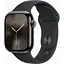 Смарт-годинник Apple Watch Series 10 GPS + Cellular 42mm Slate Titanium Case w. Black Sport Band - M/L (MWXH3) - мініатюра 1