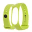 Силиконовый ремешок для Xiaomi Mi Band 3/4, 12 лайм - миниатюра 1