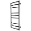 Полотенцесушитель UNIO LDE W 1000-500-9 BLK Лестница Дуга Элит черная (21552) - миниатюра 2