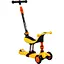 Самокат-велобіг 3 в 1 Best Scooter 32х14х61-75 см Помаранчевий 000231685 - мініатюра 1
