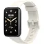 Силиконовый ремешок Tamister для Xiaomi Mi Smart Band 7 Pro Cremy white - миниатюра 1