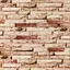 Самоклеящаяся 3D панель 700x770x5мм Бежевый Кирпич Катиринославский SW-00001375 - миниатюра 1