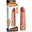 Насадка на пенис Lovetoy Pleasure X-Tender Series 18.5 см телесный - миниатюра 1