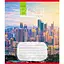 Тетрадь ученическая Закат в городе 096-630190K-2 в клетку, 96 листов - миниатюра 1