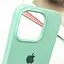 Чохол Epik Silicone Case Full Protective AA для Apple iPhone 16 Pro Max 6.9 Бірюзовий/Turquoise - мініатюра 4