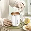 Кружка office cup 500 мл для кофе чая с вакуумной изоляцией нержавеющая сталь 304/PP white - миниатюра 4
