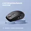 Мишка 2E MF225 Silent Wireless/Bluetooth Black (2E-MF225WBK) - мініатюра 4