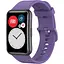 Ремешок DK для Huawei Watch Fit / Fit SE Silicone Sport Full Light Classic (viola) - миниатюра 1