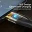 Кабель Essager USB Type-C to USB Type-A PD QC 7A Cable 100W 2м, чорний (EXCT-XJA01-P) - мініатюра 4