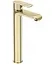 Змішувач для умивальника Rea Bloom високий gold REA-B6201 Золотий - мініатюра 1