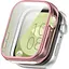 Чехол-накладка DK для Huawei Watch Fit 3 Silicone Face Case (pink rose) - миниатюра 1