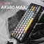 Клавіатура Ajazz AK680 MAX Magnetic Switch RGB USB Black (AK680-M-BGY-AW) - мініатюра 3
