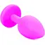 Силіконова анальна пробка Boss Of Toys Boss Series - Jewellery Pink Silicon Plug Small Light Blue S, BS6400081, Рожевий / голубой - мініатюра 4