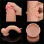 Фаллоимитатор LoveToy Sliding-Skin Dual Layer Dong King Sized 31 см телесный - миниатюра 20