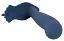 Стимулятор простаты You2Toys Vibrating Butt Plug With Nubs, 11.7 см синий - миниатюра 4