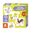 Логічні ланцюжки "Малюки тварини та їхні сім'ї" 1782001 українською мовою - мініатюра 1