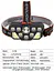 Яркий мощный аккумуляторный налобный фонарь Headlight CLT28 20 светодиодов 35Вт сверхяркий фонарь - миниатюра 2