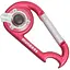Брелок-карабин Munkees Carabiner Led with Bottle Opener New Red (1012-1089-NEW-RD) - миниатюра 1