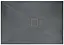Душевой поддон Rea grey Rock 80x100 REA-K4582 Серый - миниатюра 1