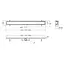 Душовий канал Volle з решіткою Під плитку 700 мм 90-22-701 - мініатюра 5