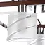 Люстра стельова Brille для кухні E14 40W CH+W (BR-588C/4) - мініатюра 3