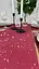 Комплект Дорожка водоотталкивающая Бордовый однотон 280х40 см 4 шт. - миниатюра 6